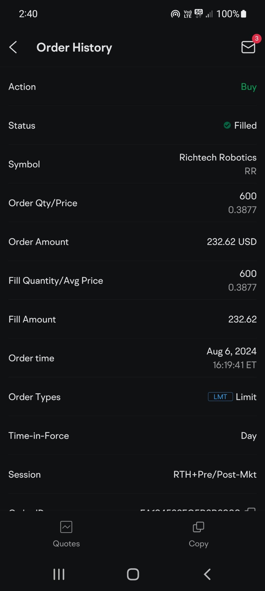 $Richtech Robotics (RR.US)$ 在股價達到10美元之前不賣出