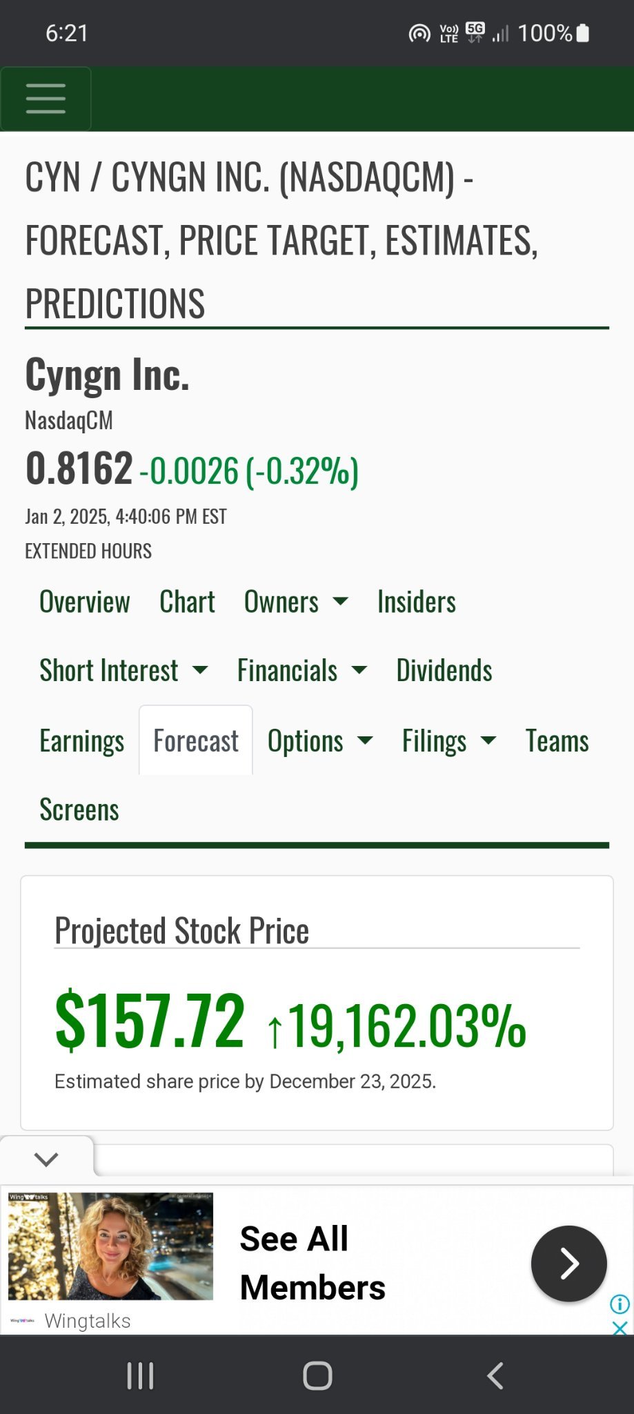 $Cyngn (CYN.US)$ just hold only the weak run