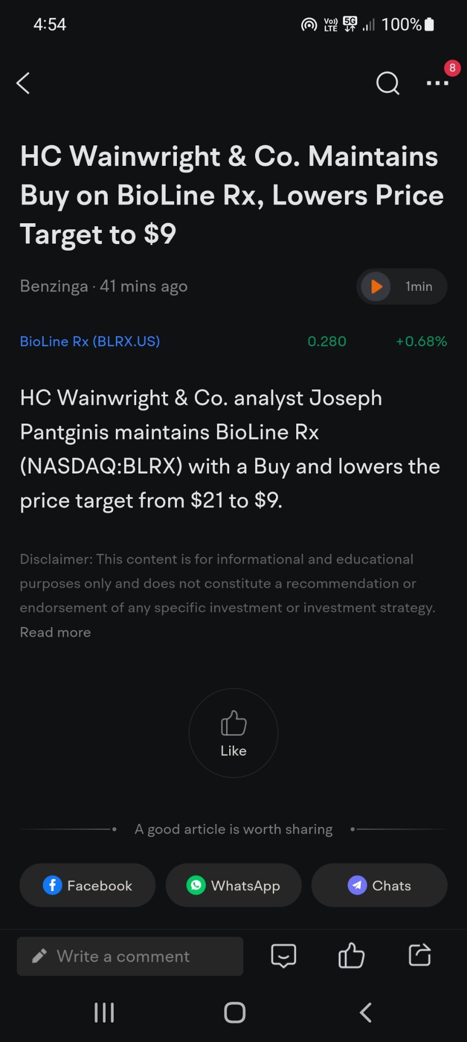 $ZenaTech (ZENA.US)$ Browny 表示這 1 將會是下一個