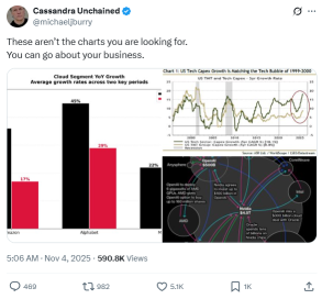 大空頭歸來！Michael Burry大舉押注英偉達和Palantir的看跌期權