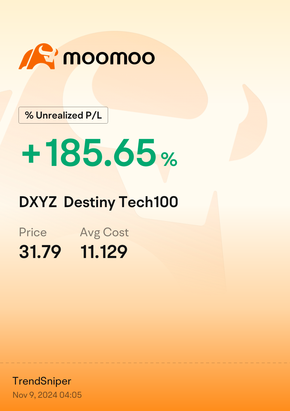 $Destiny Tech100 (DXYZ.US)$ 知道[調皮]