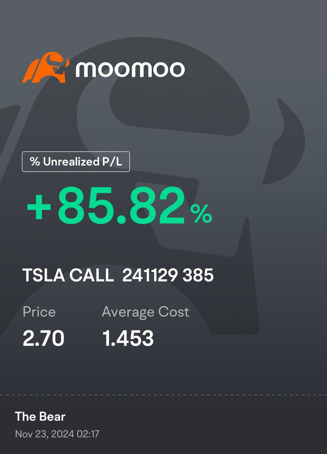 $テスラ (TSLA.US)$ あれ？何が起こったの？