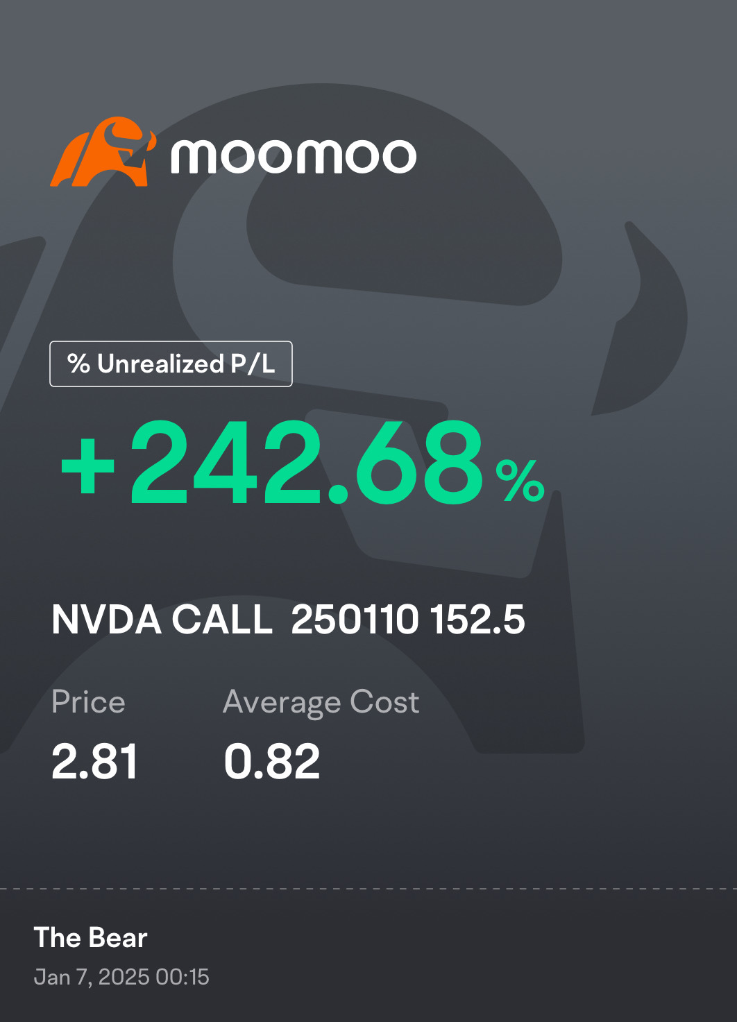 $エヌビディア (NVDA.US)$ アプリを開いたばかりですが、何が起こりましたか