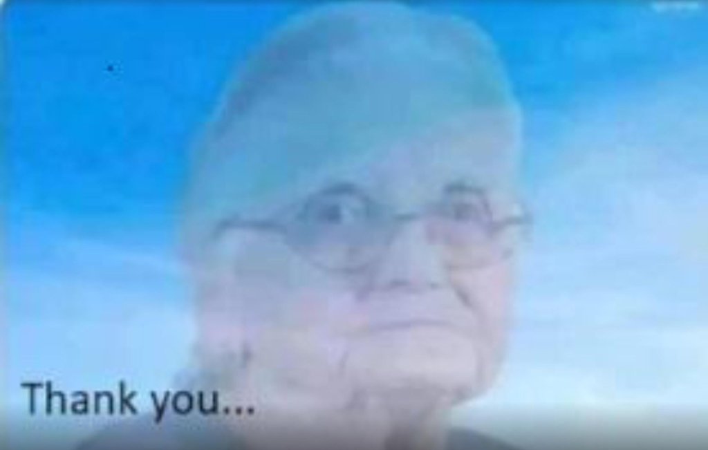 奶奶会感到骄傲