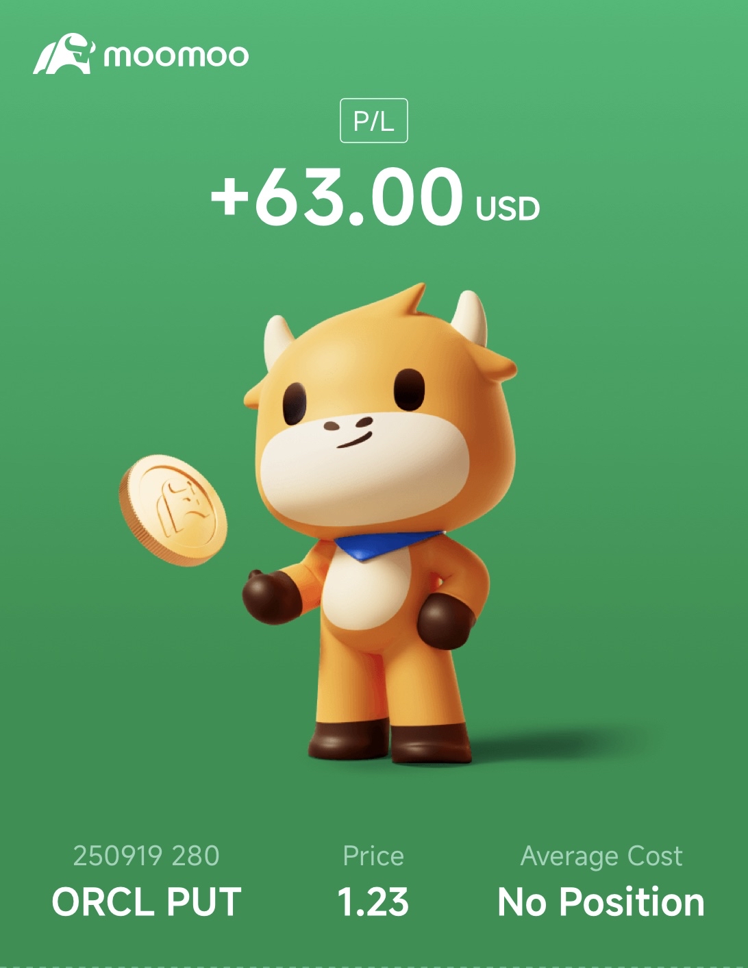 🚀 First Options Win in Sep P/L Challenge! 🎉