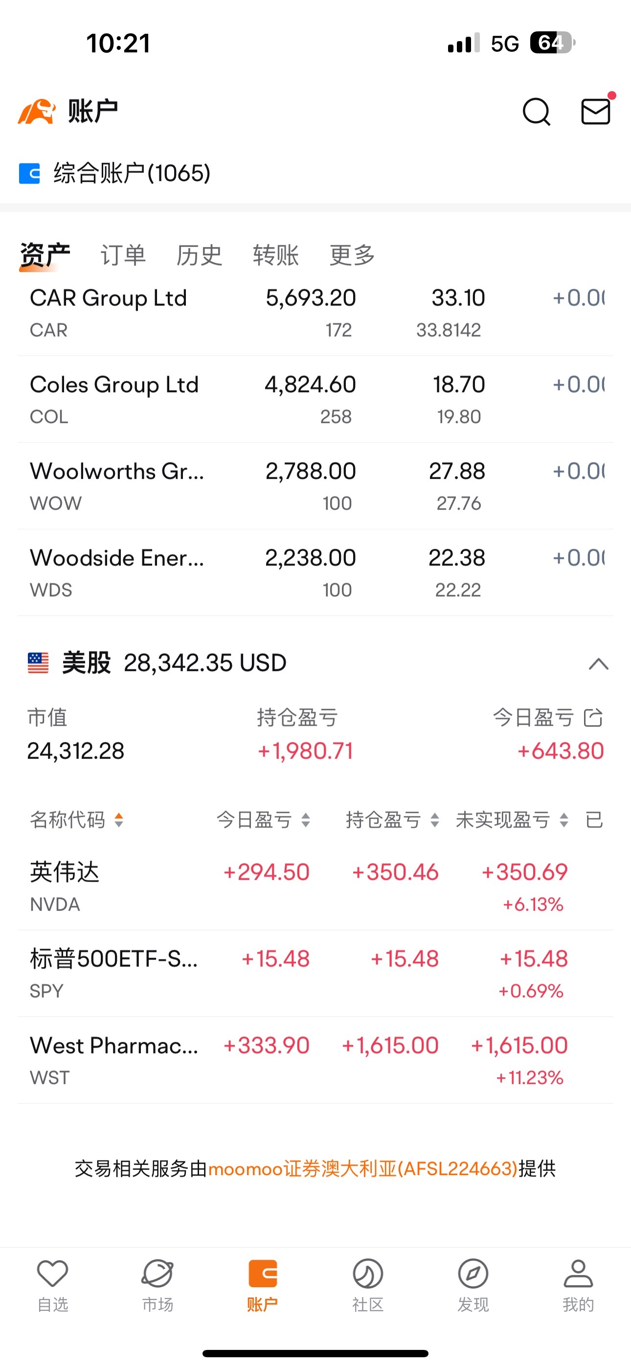 04炒股日记｜美股我来了｜英伟达建仓大赚一笔- moomoo 社区