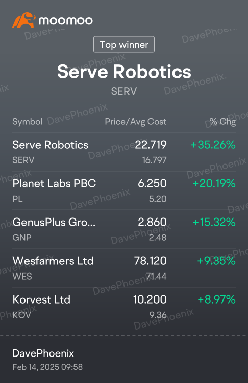 Awesome Serve Robotics