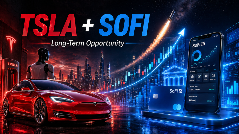 市场还没看懂 TSLA 和 SOFI：我想趁分歧还在时上车