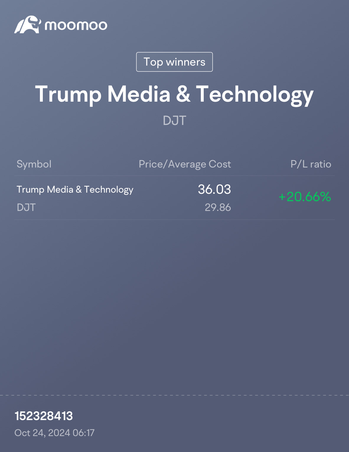 トランプ氏、ありがとうございます