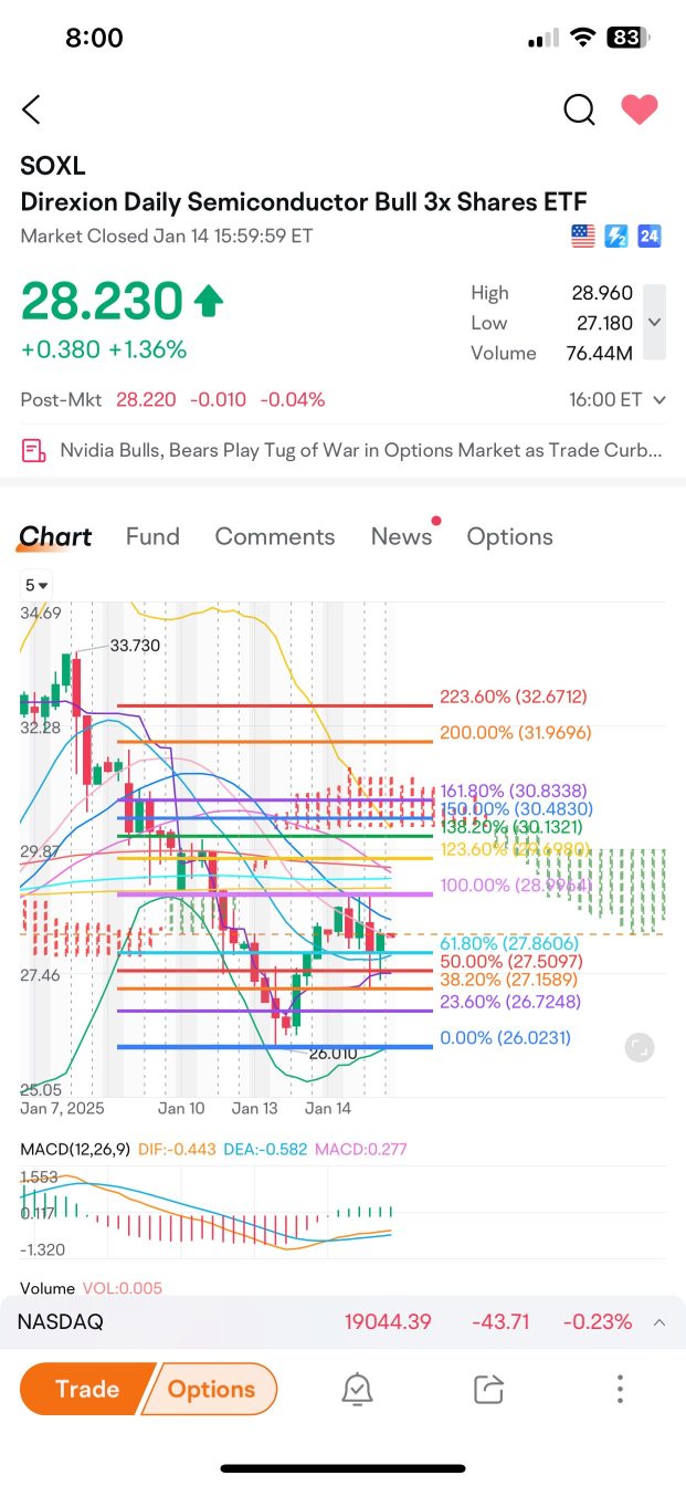 SOXL Short term