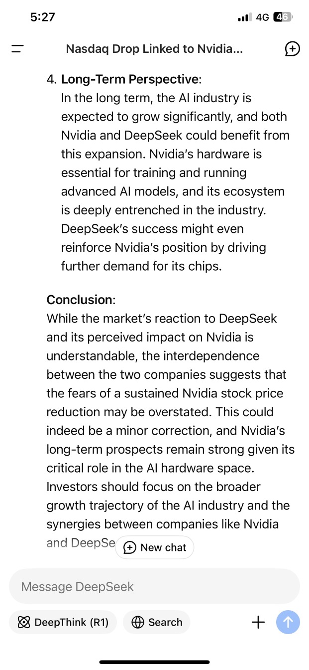 If doubt, ask the one causes this problem!! Nvidia Nasdaq