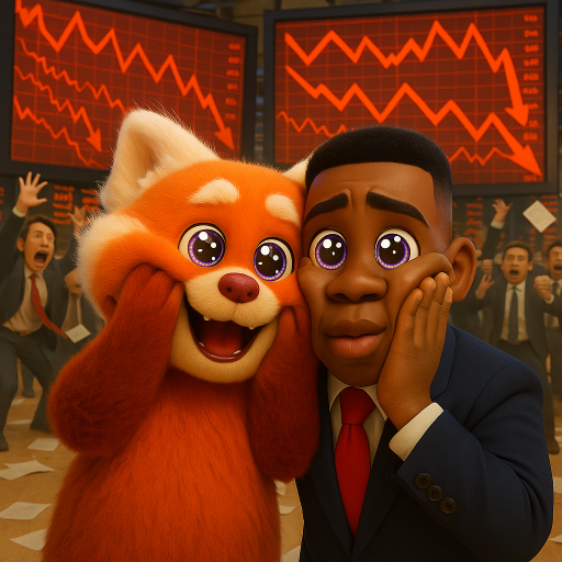 MONO MAN AND PANDA LOVE WHAT'S ABOUT TO HAPPEN 