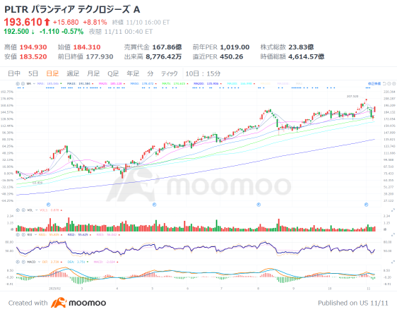 AI股票出现“回调”！年底反弹可期？英伟达、Palantir获“大资金买入”，其他潜力股也值得关注！
