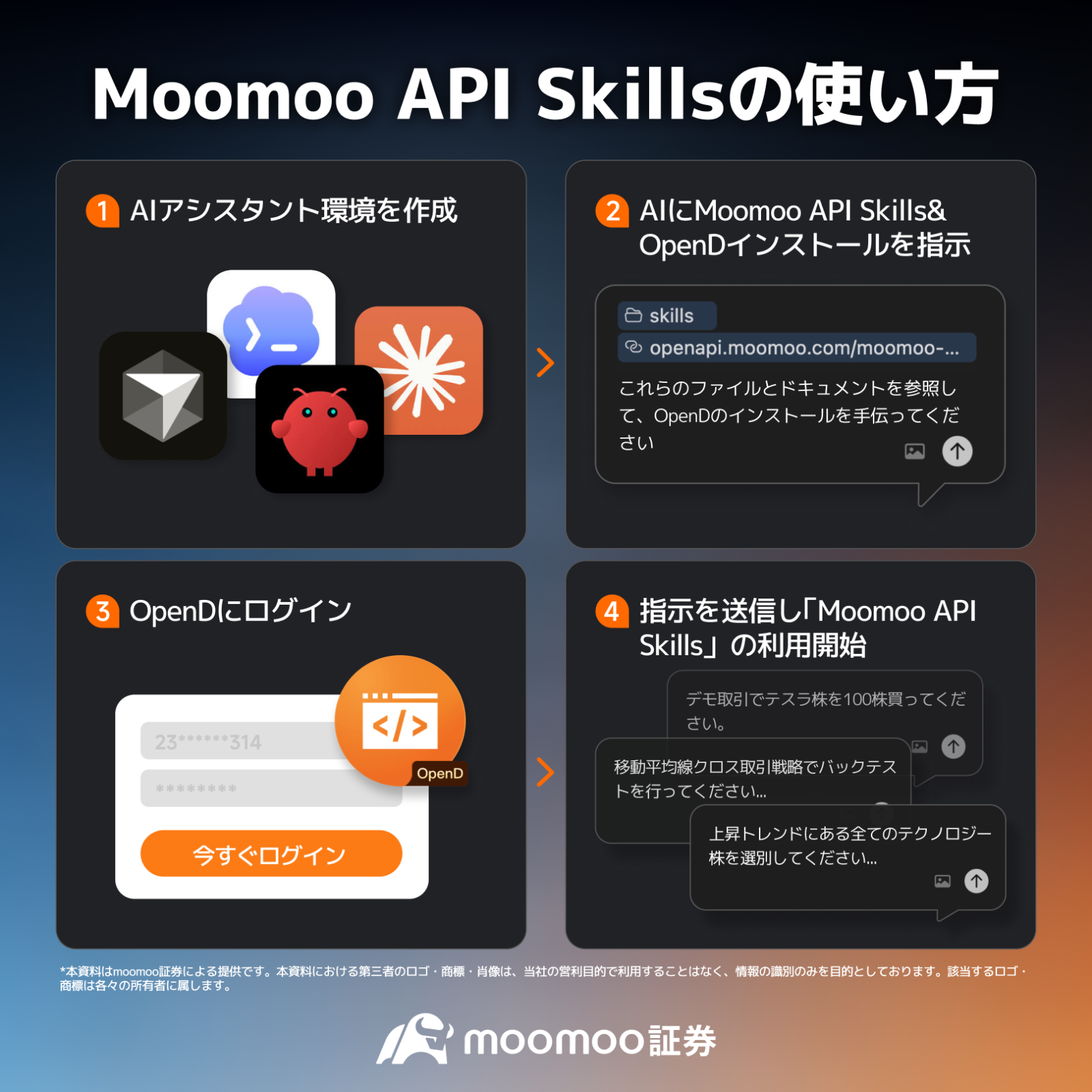 Moomoo API Skillのインストール方法 - moomooコミュニティ
