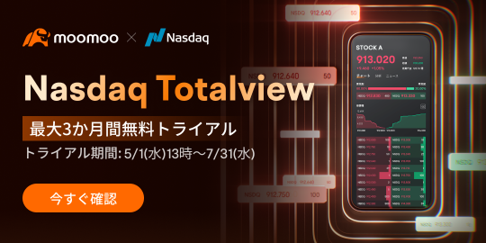 The US stock market information service “TotalView” is now offered free of charge!