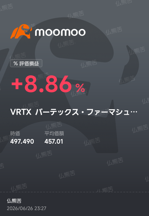 仏熊苦's Profile Page - moomoo Community