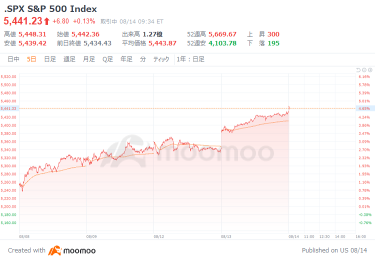 美國市場前景：NVIDIA 連續上漲 5 倍，市場對繼續放緩的美國消費物價指數的反應有限