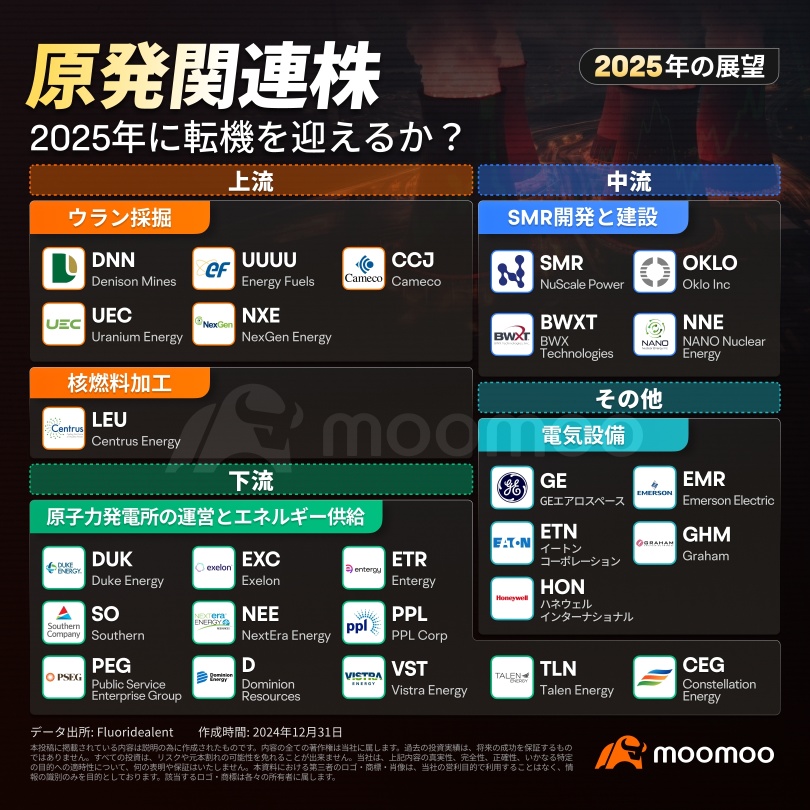 【2025年展望】美國高科技巨頭加速進入核電業務！能源是否成爲AI競爭的新戰場？