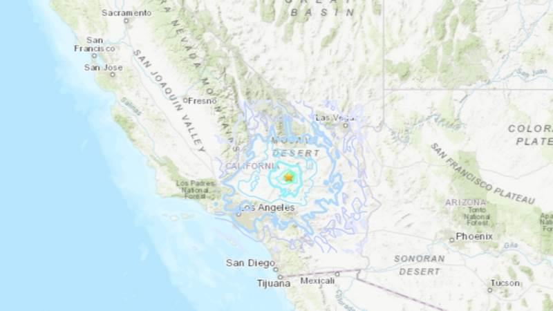 A 4.9 magnitude earthquake struck Los Angeles