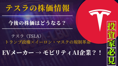 🚀 テスラ株価予測　ロボタクシー計画とトランプ政権の影響を徹底分析！ 🚖📈