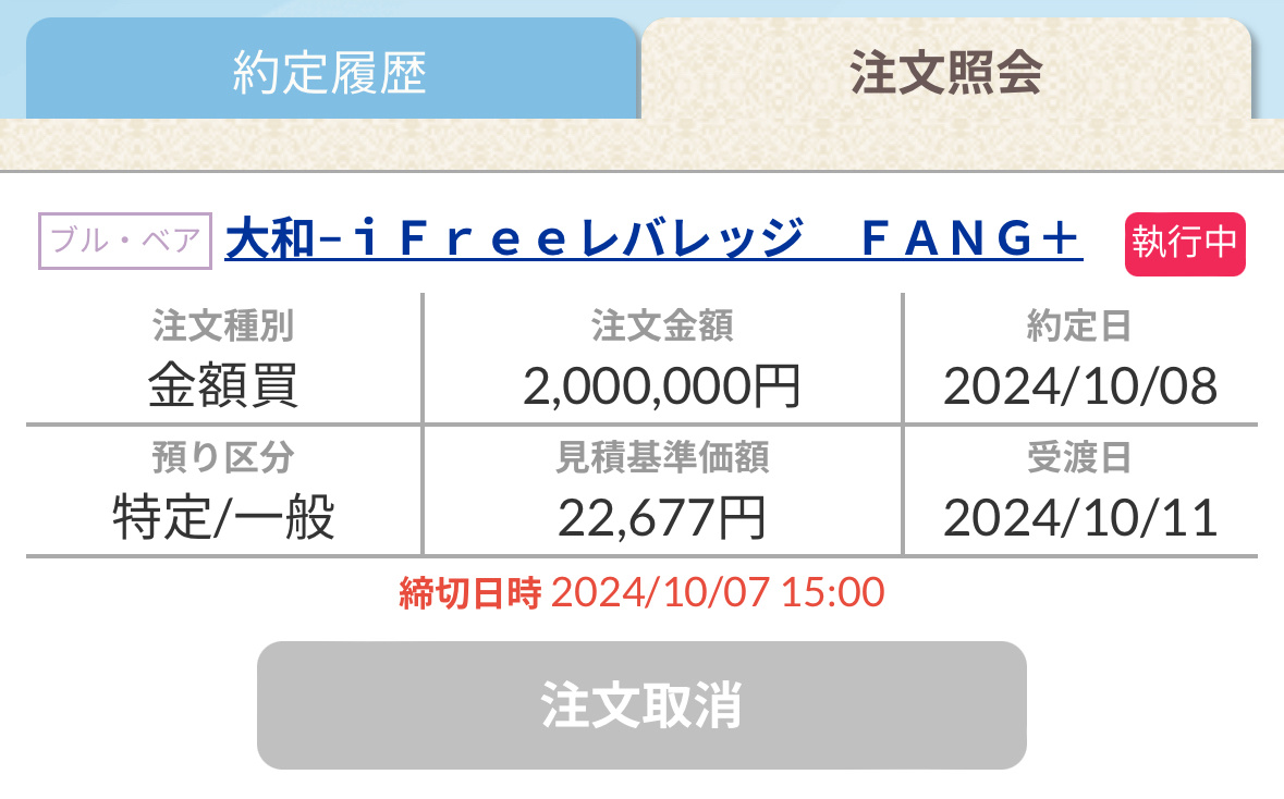 レバレッジFANG投入⚡️