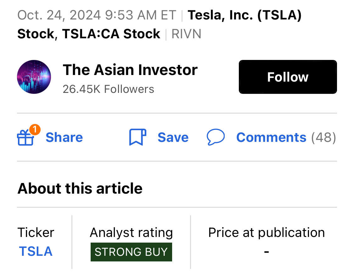 Tesla Q3: Elon Musk teaches the market a lesson.