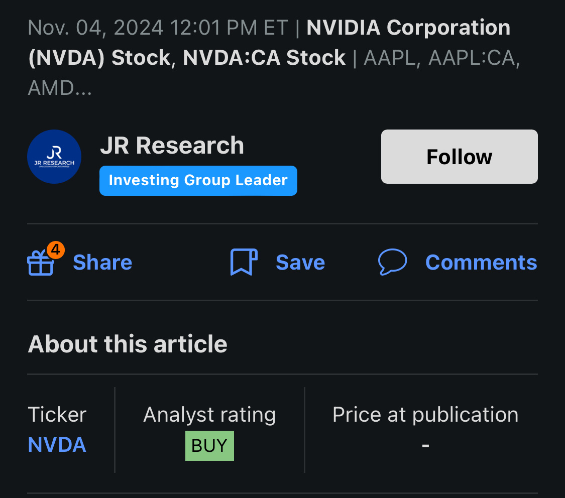 Nvidia：AI之王更加兴奋- moomoo 社区