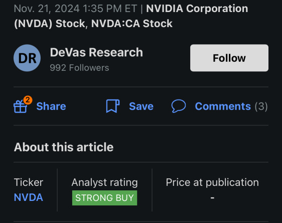 Nvidia Post-3rd Quarter: Market's Top 2 Concerns Resolved - Strong Buy Reaffirmed