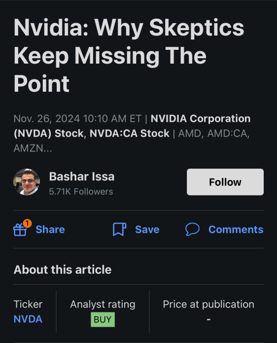 Nvidia: Why skeptics keep missing the point