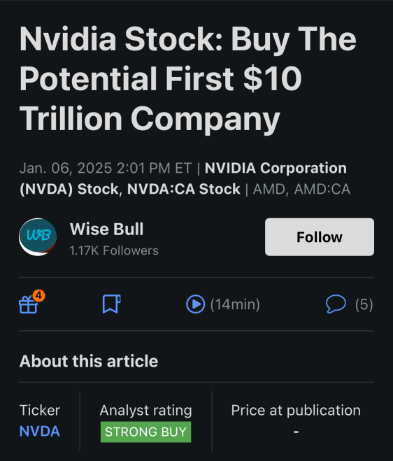 Nvidia shares: potentially buying the first $10 trillion company