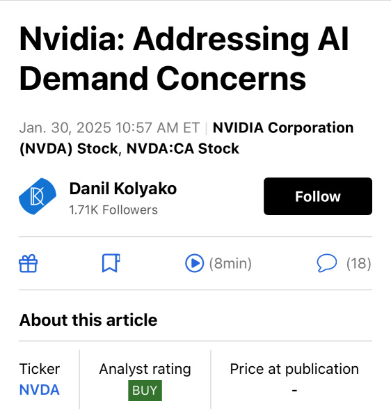 Nvidia：应对人工智能需求的担忧