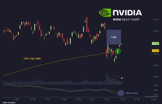 Yesterday, despite the overall selling pressure in the market, NVIDIA showed remarkable strength... We entered the Gap Inc of DeepSeek.