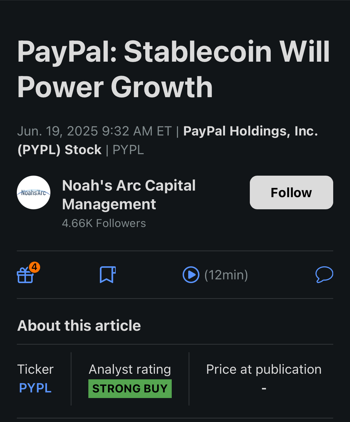 PayPal：ステーブルコインが成長を牽引 - moomooコミュニティ
