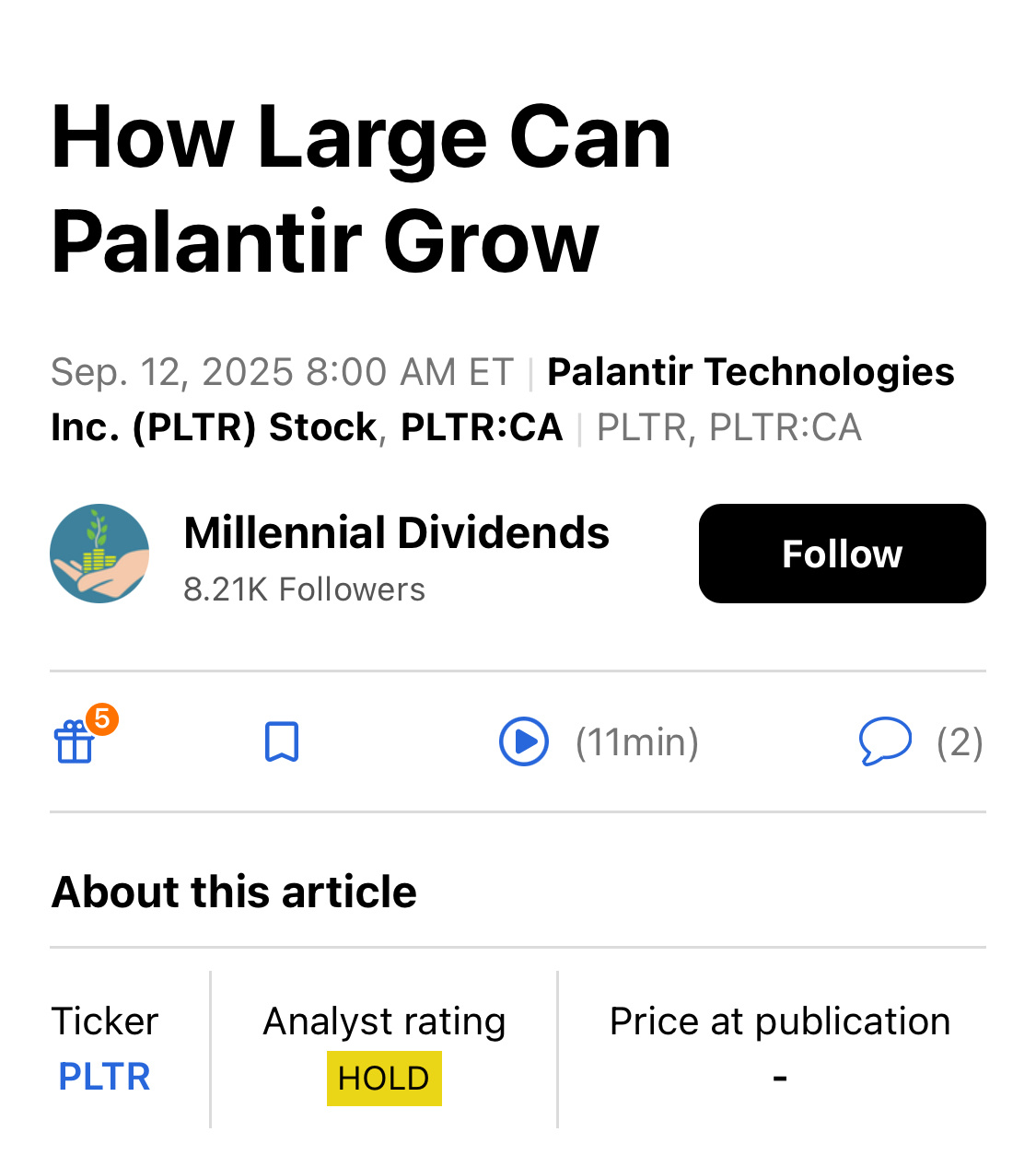Palantir能成长到什么程度- moomoo 社区