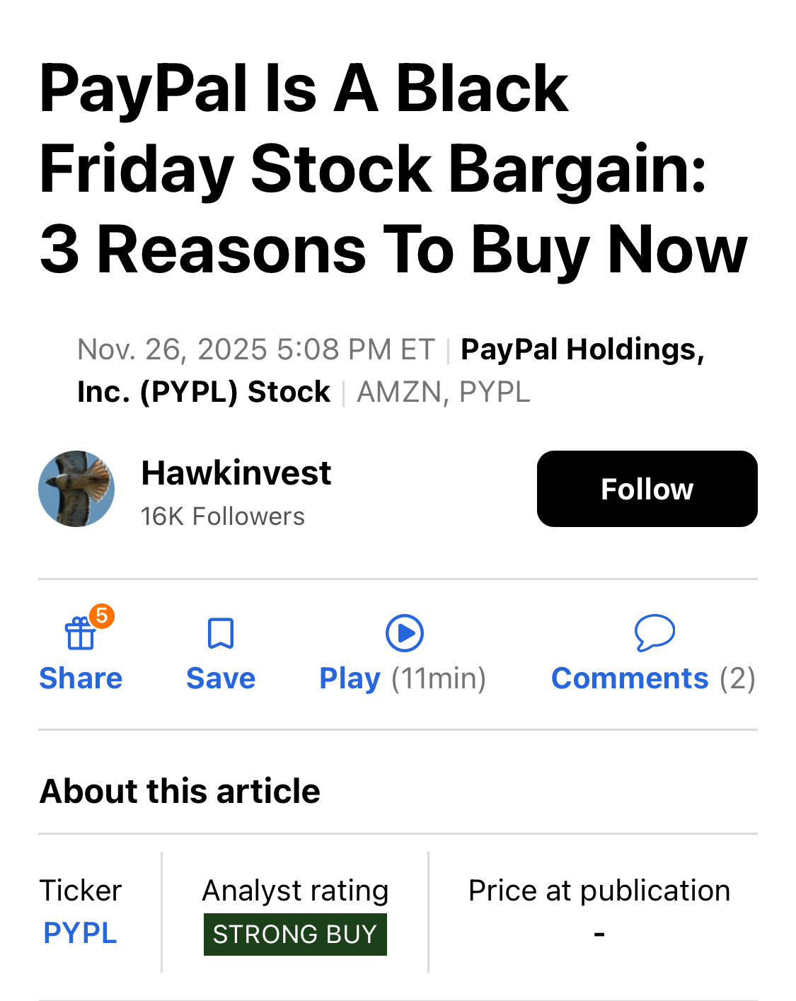 PayPalはブラックフライデーのお買い得株：今すぐ購入すべき3つの理由 - moomooコミュニティ