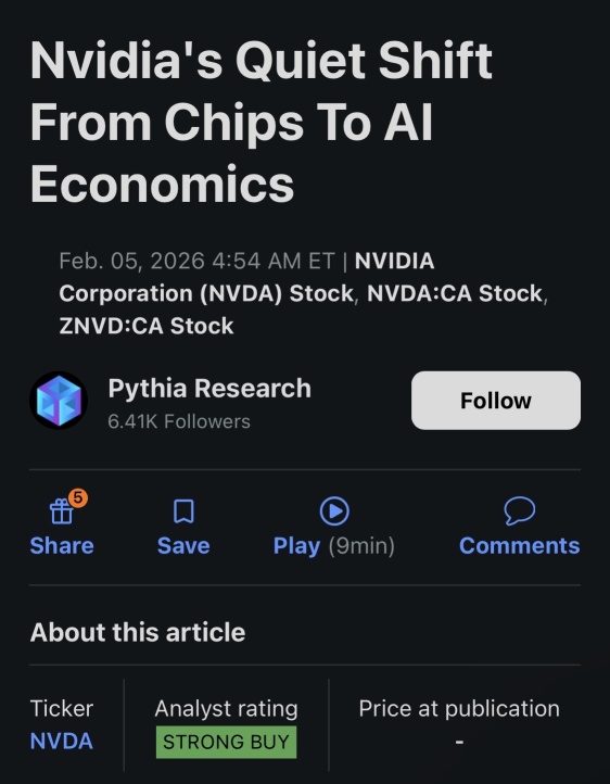 NVIDIA: The Quiet Shift from Chips to AI Economy