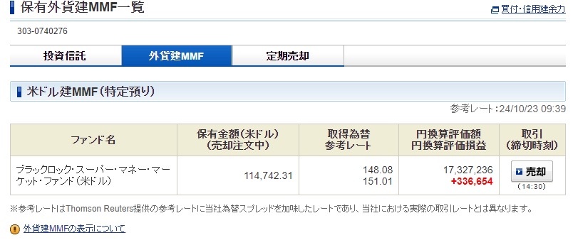 由于我现在没有外汇期货余额了 卖掉宝贵的现金etf来弥补。 这将是最后一次战斗🥺