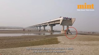 Three people died after falling from a bridge under construction following guidance from Google Maps.