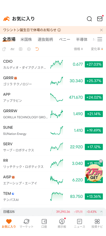 Isn't it rising steadily for others too? $Gorilla Technology (GRRR.US)$ 🦍Gorilla🌳🍌🦍🦍🦍🦍🌳🌳 not just this! Don't worry!