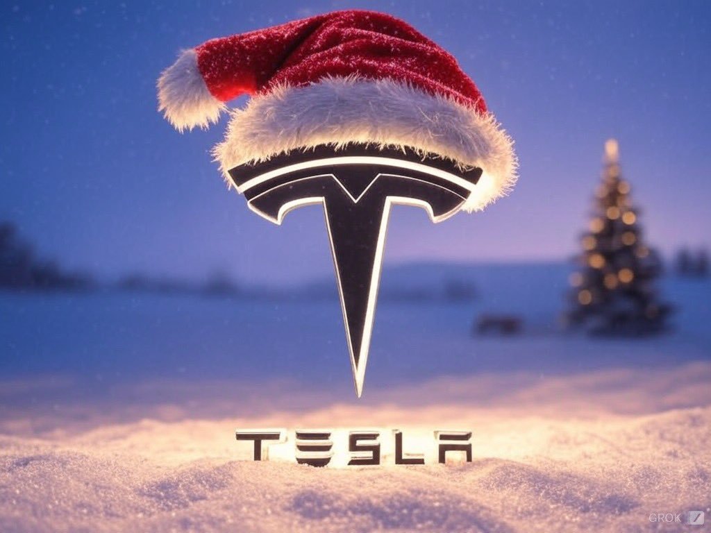 $テスラ (TSLA.US)$ メリークリテスラ🤍