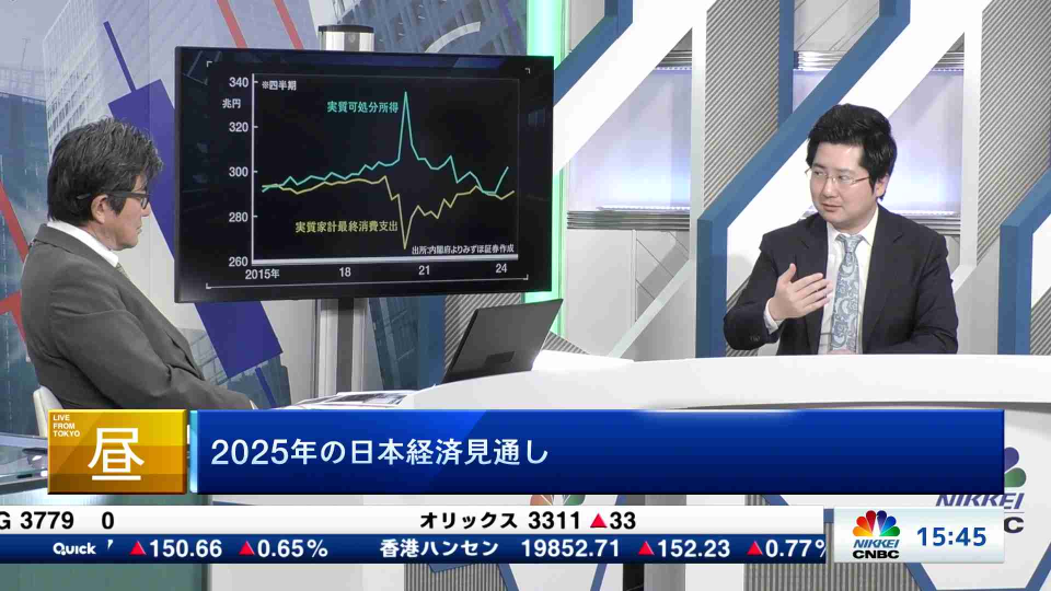 2025年の日本経済見通し