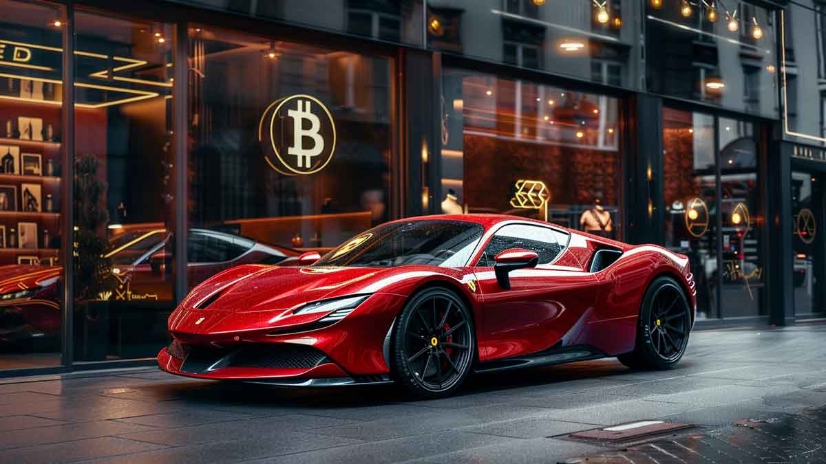 Bitcoin bought as Ferrari Luxury Car Manufacturer decided crypto payments across Europe07/25/2024 09:40:00 GMT