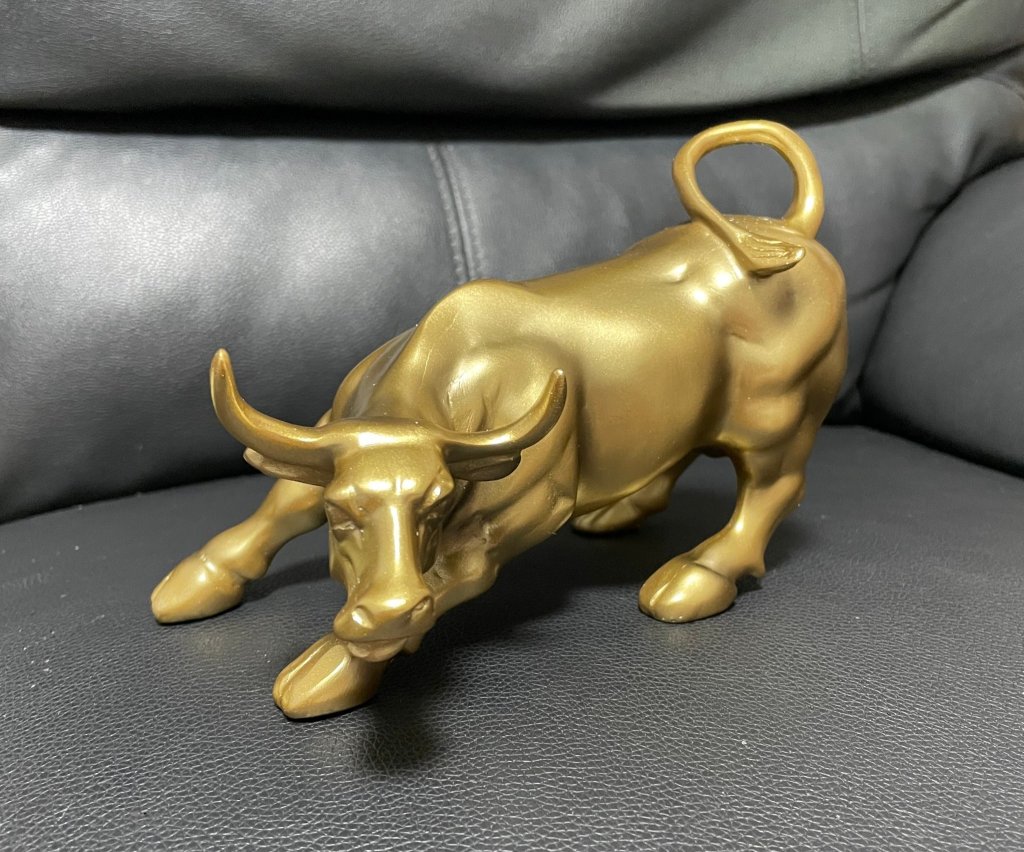 Bull figurine