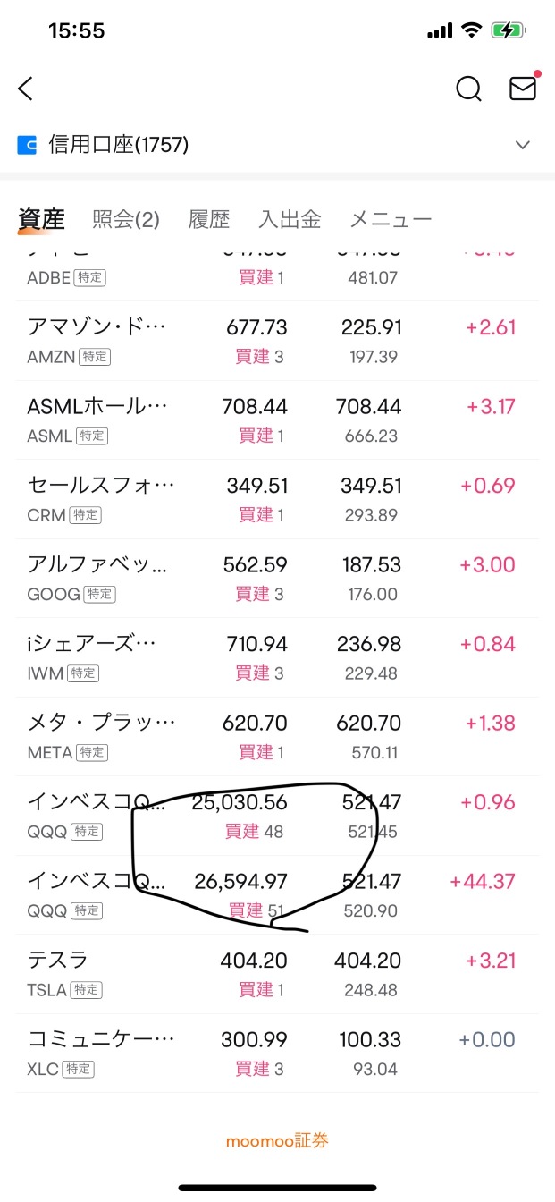 購入銘柄（デイトレ）