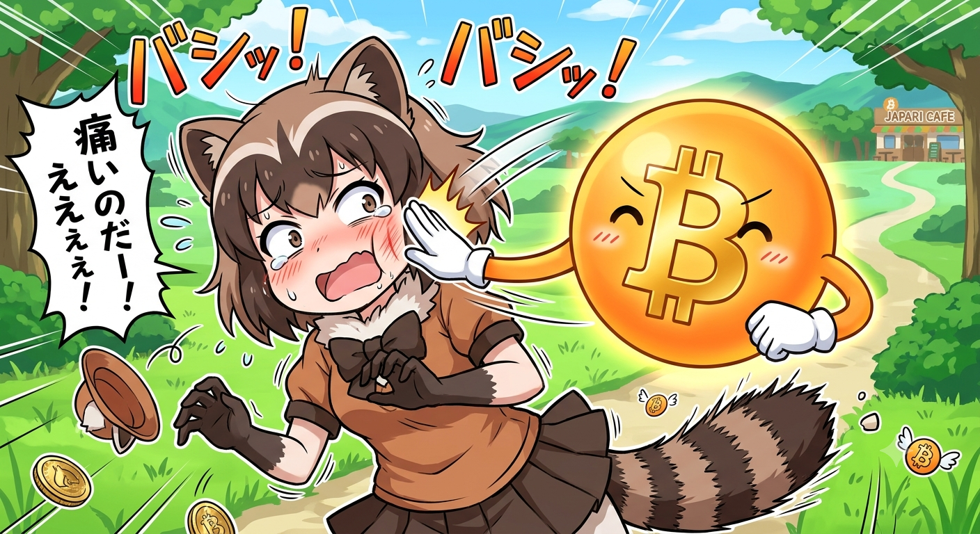 $ビットコイン (BTC.CC)$ (´･ω･`)狼狽売りは買い叩かれるのだ。 (´･ω･`)すんなり上がらないのは 承知之助なのだ。 (´･ω･`)慌てて売ったり、ショートに転ぶと往復ビンタ喰らうのだ。