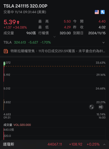 輕輕鬆鬆又過萬，今天吃tsla qqq put