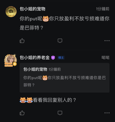 嗯？有人在问我的put呢？