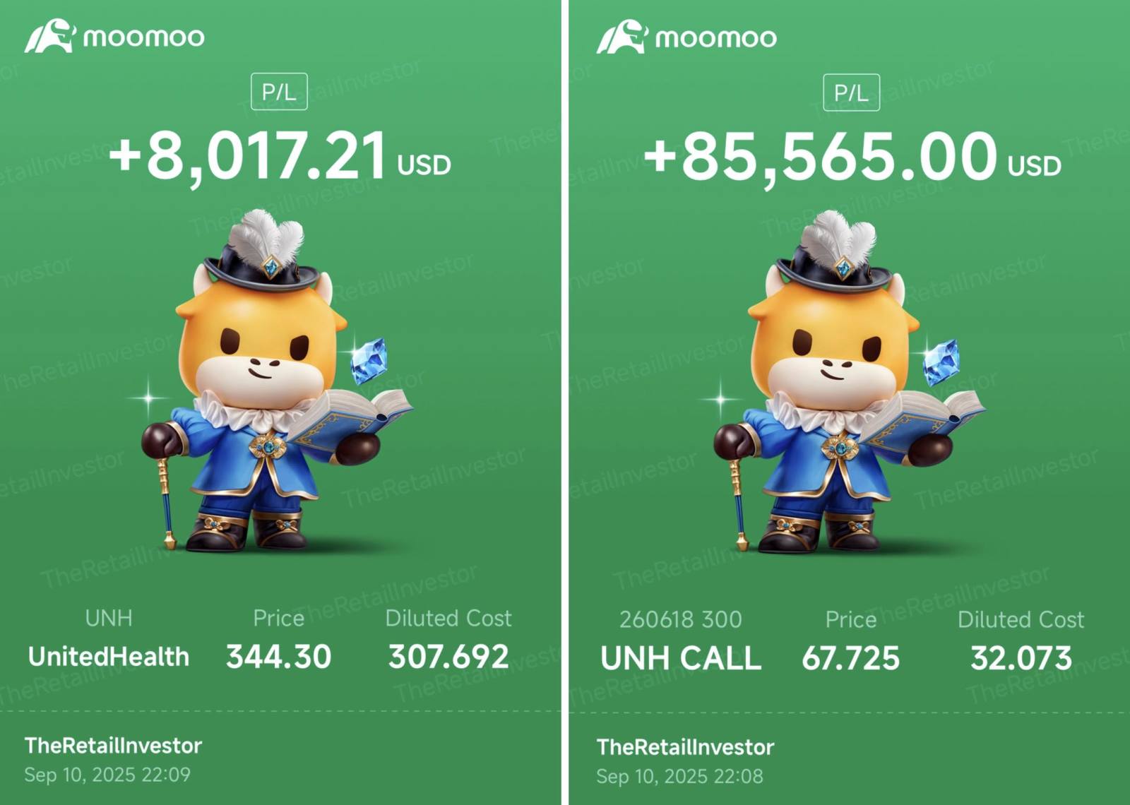 我的UNH DD：截至2026 年的股票+ 看涨期限- moomoo 社区
