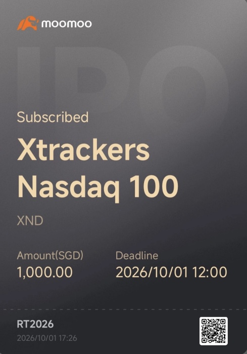 Xtrackers纳斯达克100指数基金认购
