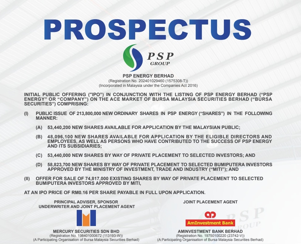  Source: Prospectus